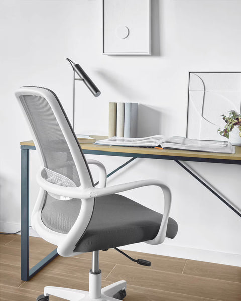 Silla de escritorio Melva gris