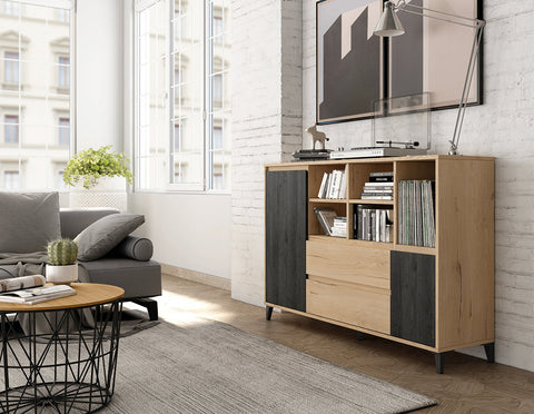 Buffet Ebony Vulcano Vertical SKEMA-2