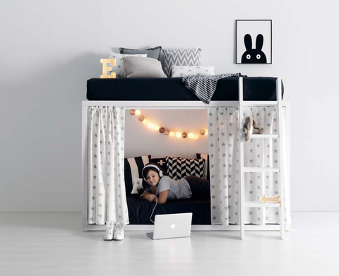 Cama Dado blanco mate SKEMA-2