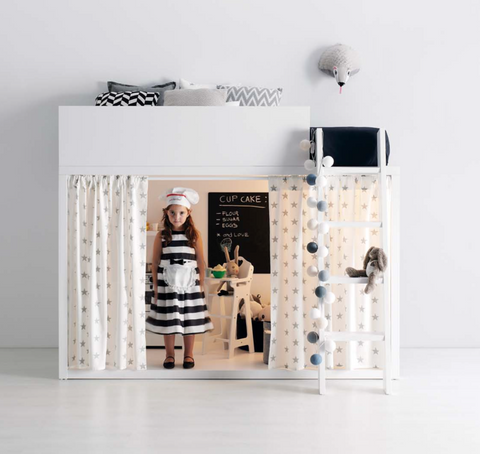 Cama Dado blanco mate SKEMA-2