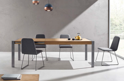 Mesa Tema Extensible Chapa Natural