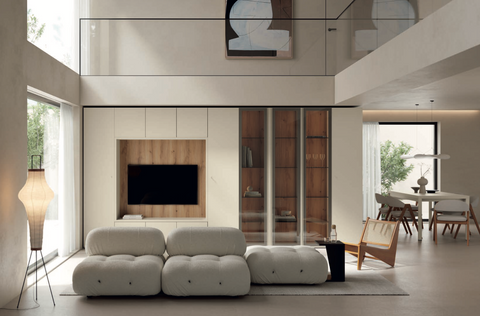 Armario Salón Comedor Puerta Vitrina