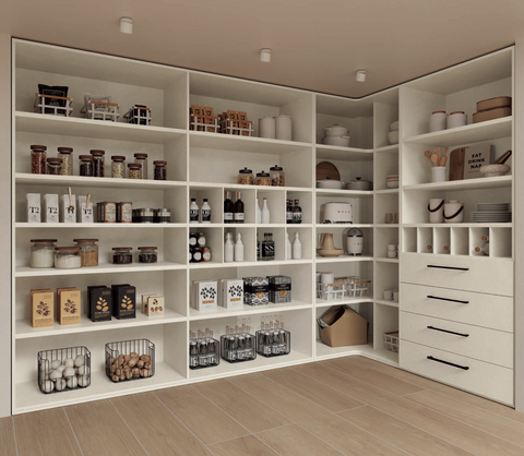 Armario a medida para Cocinas Sin Puertas