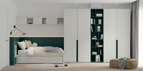 Armario Juvenil Puertas Batientes