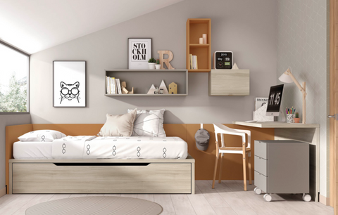 Habitación Arizona - Gris Arcilla SKEMA-2