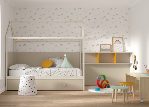 Habitación Infantil Bio Tierra Curry SKEMA-2