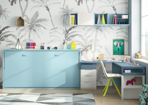 Habitación Infantil Cama Plegable Glaciar SKEMA-2