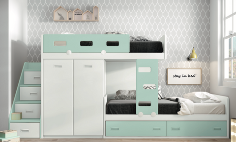 Habitación Infantil Double Block Aqua SKEMA-2