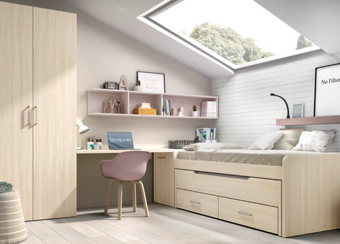 Habitación Juvenil Bio Malva SKEMA-2