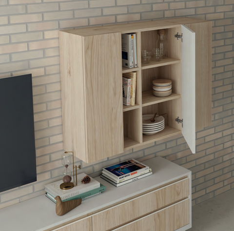 Mueble TV Bambú simple SKEMA-2