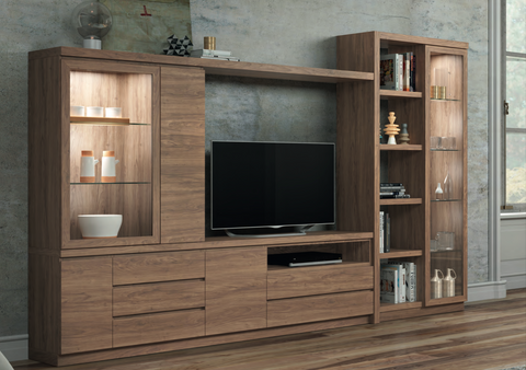 Mueble TV Nogal Light
