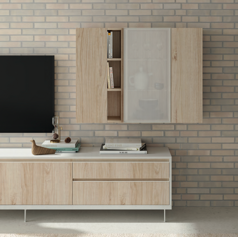 Mueble TV Bambú simple