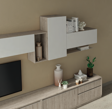 Mueble TV Roble White-Rock