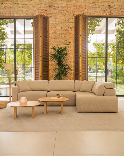 Sofá Yute Rinconera