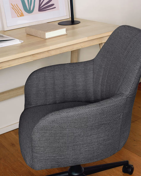 Silla de escritorio Madina gris