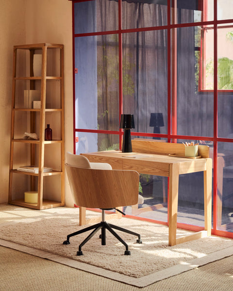Mesa Arandu de chapa y madera maciza