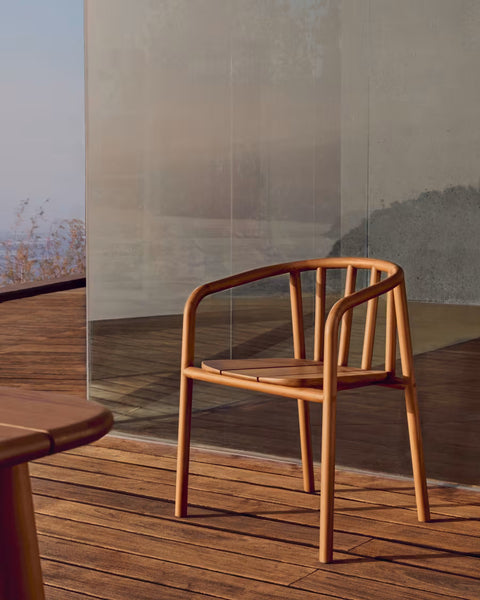 Silla apilable exterior Turqueta