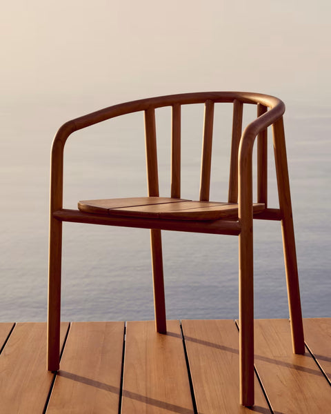 Silla apilable exterior Turqueta