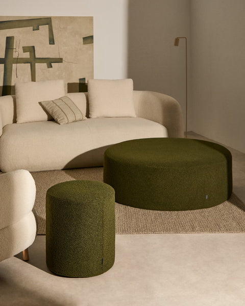 Reposapiés desenfundable Kaeli  Ø 43 cm