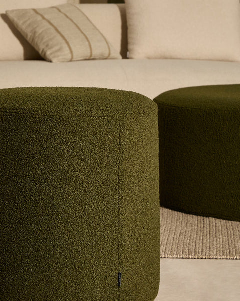 Reposapiés desenfundable Kaeli  Ø 43 cm