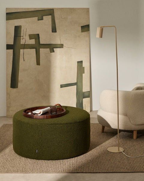 Reposapiés desenfundable Kaeli  Ø 90 cm