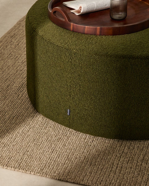 Reposapiés desenfundable Kaeli  Ø 90 cm