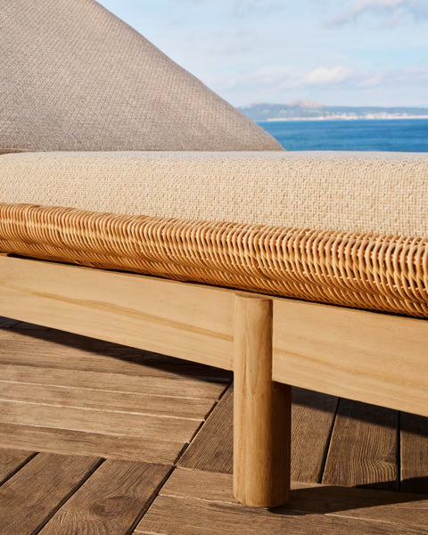 Tumbona Galea de madera maciza