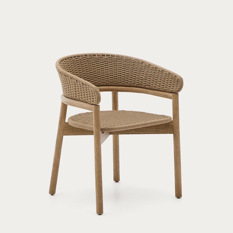 Silla Arinella de madera maciza