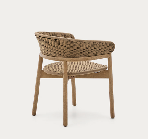 Silla Arinella de madera maciza