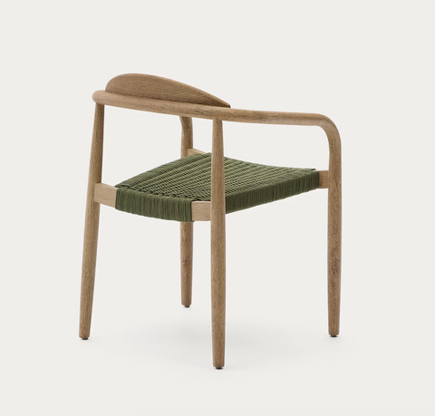 Silla apilable Nina de madera maciza