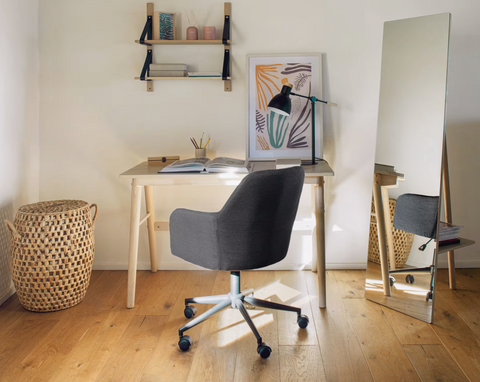 Silla de escritorio Madina gris