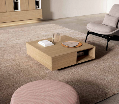 Mesa baja GII — 80×80×34H