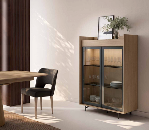HK I — Vitrina 100×45×143H