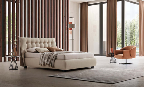 Cama Tapizada Guscio